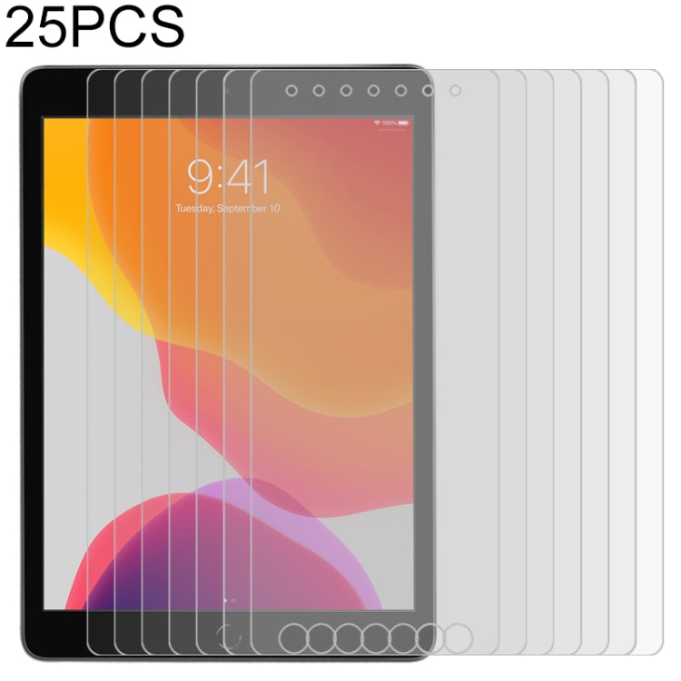 25개 세트 iPad 10.2인치 풀 스크린 HD 스크린 프로텍터, iPad 10.2인치용(25개 세트)
