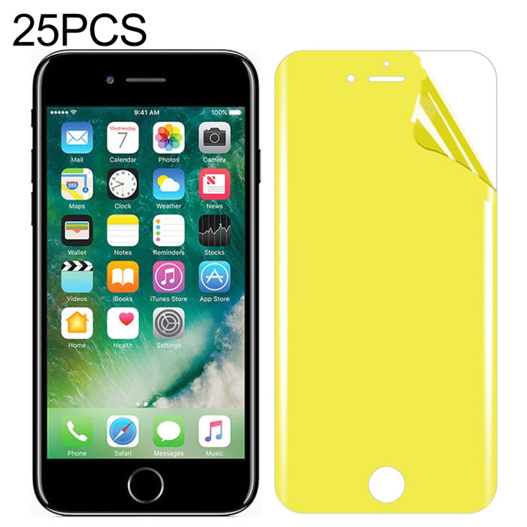 iPhone SE 2020 / 8 / 7용 25개입 소프트 TPU 전면 전체 보호 필름, iPhone 7 / 8용(25개입)