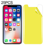 iPhone X / XS용 25개입 소프트 TPU 전면 전체 보호 필름, iPhone X / XS용(25개입)