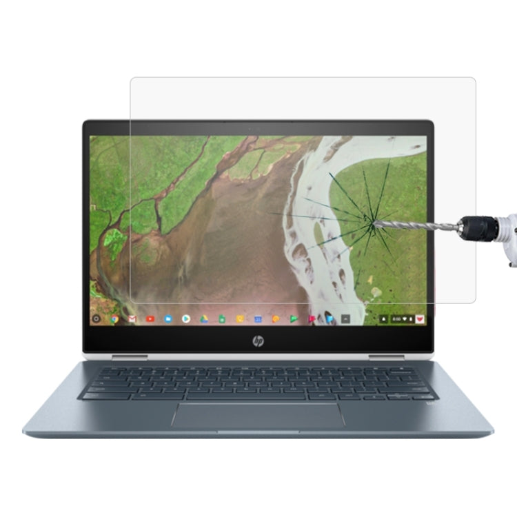 노트북 화면 HD 강화유리 보호 필름 HP Chromebook x360 - 14-da0021nr 14인치용, HP Chromebook x360 - 14-da0021nr 14인치용