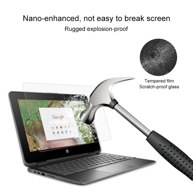 노트북 화면 HD 강화유리 보호 필름 HP Chromebook x360 11 G1 EE 11.6인치용, HP Chromebook x360 11 G1 EE 11.6인치용
