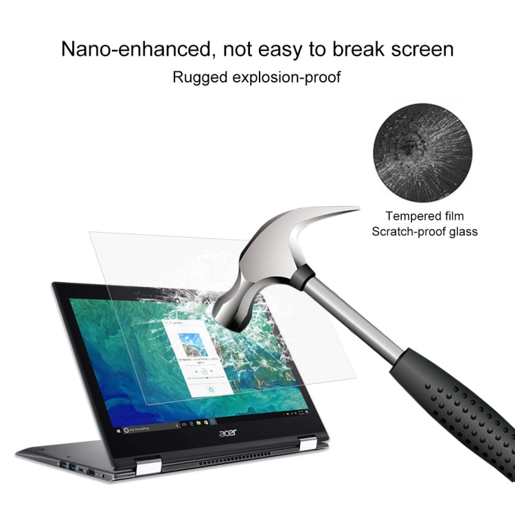 Acer Spin 5 노트북용 HD 강화유리 화면 보호 필름 - SP513-52N-552K 13.3인치, Acer Spin 5 노트북용 - SP513-52N-552K 13.3인치