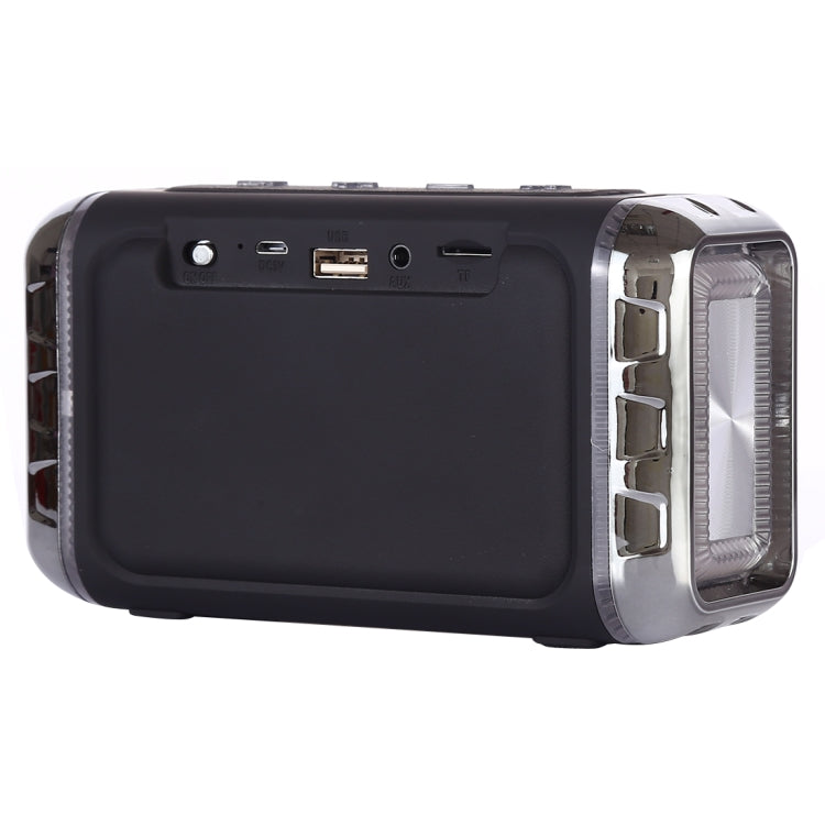 LN-22 DC 5V 휴대용 무선 스피커 핸즈프리 통화 및 듀얼 컬러 LED 라이트 지원, USB & TF 카드 & 3.5mm AUX 지원, LN-22