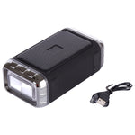 LN-22 DC 5V 휴대용 무선 스피커 핸즈프리 통화 및 듀얼 컬러 LED 라이트 지원, USB & TF 카드 & 3.5mm AUX 지원, LN-22