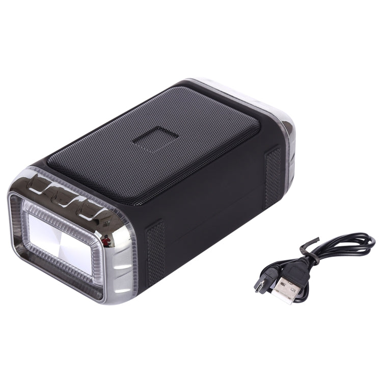 LN-22 DC 5V 휴대용 무선 스피커 핸즈프리 통화 및 듀얼 컬러 LED 라이트 지원, USB & TF 카드 & 3.5mm AUX 지원, LN-22