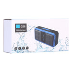 G36 DC 5V 휴대용 무선 블루투스 스피커, 핸즈프리 통화 지원, USB & TF 카드 & 3.5mm AUX & FM 지원, G36