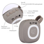 X25 휴대용 패브릭 디자인 블루투스 스테레오 스피커 내장 마이크 포함, 핸즈프리 통화 및 TF 카드 및 AUX IN 지원, 블루투스 거리: 10m