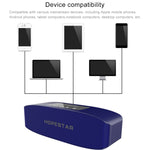HOPESTAR H11 미니 휴대용 토끼 무선 블루투스 스피커, 내장 마이크, AUX / 핸즈프리 통화 / FM / TF 지원, H11