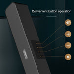 LEERFEI E91 10W 롱 바 형태 듀얼 스피커 멀티미디어 라디오 블루투스 오디오, TF 카드 / U 디스크 / 3.5mm AUX 지원