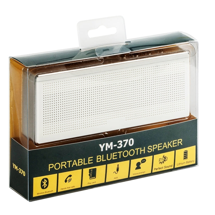 YM370 다기능 블루투스 스피커 마이크 포함, 핸즈프리 통화 & TF 카드 지원