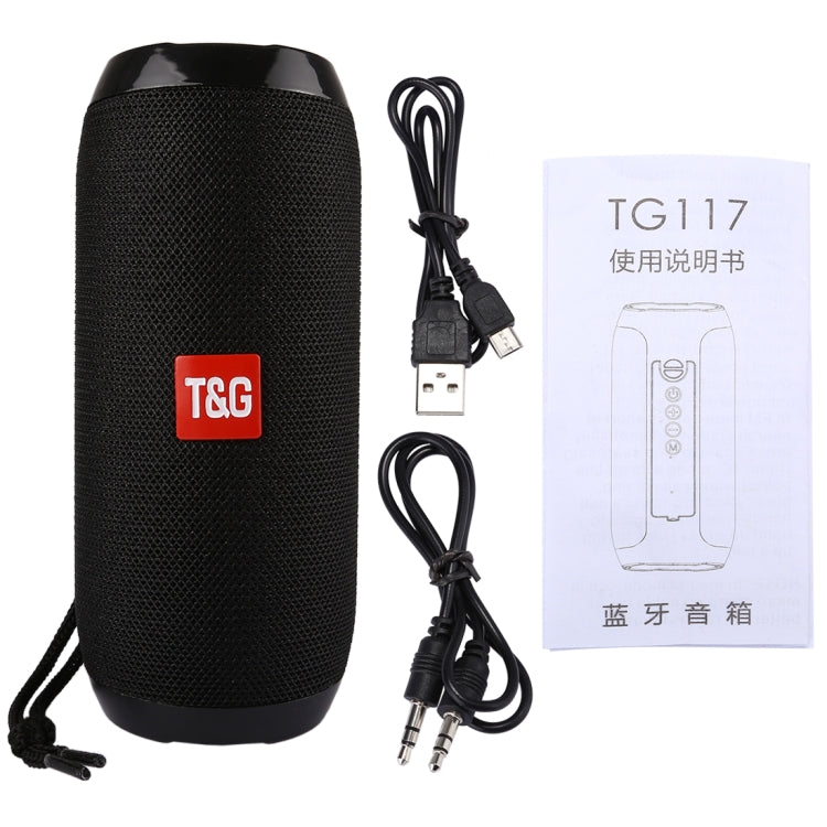 내장 마이크 포함, 핸즈프리 통화 & TF 카드 & AUX IN & FM 지원, 블루투스 거리: 10m, TG117, TG1127