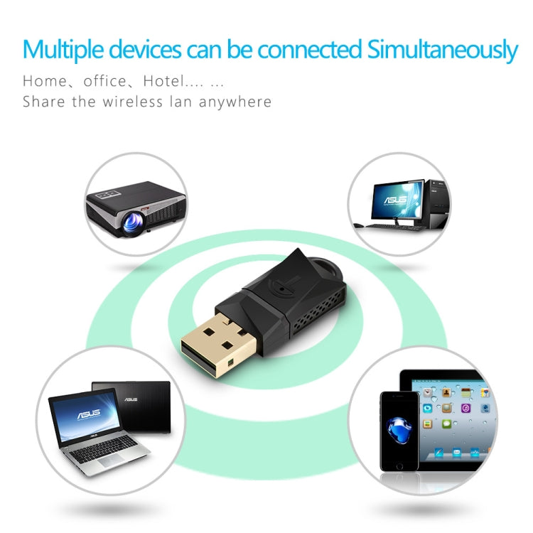Rocketek RT-WL3 300 Mbps 802.11 n/a/g 무선 USB WiFi 어댑터