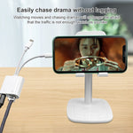 NK-1035 Pro 2 in 1 USB-C / 타입-C + 8핀 수컷 to RJ45 + 8핀 충전 암컷 인터페이스 어댑터, NK-1035 Pro