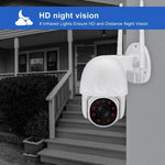 Tuya QX45 1080P 풀 HD IP65 방수 2.4G 무선 IP 카메라, 모션 감지 & 양방향 오디오 & 야간 시야 & TF 카드 지원, 호주 플러그, 모션 감지 지원