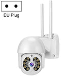 Tuya QX56 300만 화소 IP66 방수 2.4G 무선 IP 카메라, 아마존 알렉사 & 구글 홈 & 모션 감지 & 양방향 오디오 & 풀 컬러 야간 시야 & TF 카드 지원, EU 플러그, 아마존 알렉사 & 구글 홈 지원