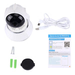 V380 HD 1280 x 720P 1.0MP 360도 회전 가능한 IP 카메라 무선 WiFi 스마트 보안 카메라, TF 카드 지원, 양방향 음성, V380