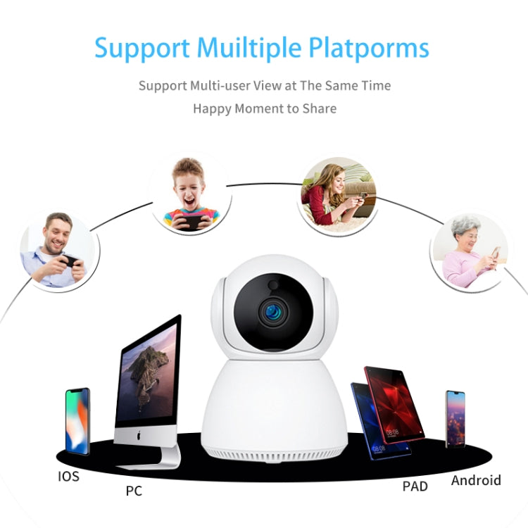 YT24 V380 3.0MP 팬틸트 IP 카메라 WiFi 스마트 보안 카메라, TF 카드 / 양방향 음성 / 모션 감지 / 야간 투시 지원, YT24 3.0MP