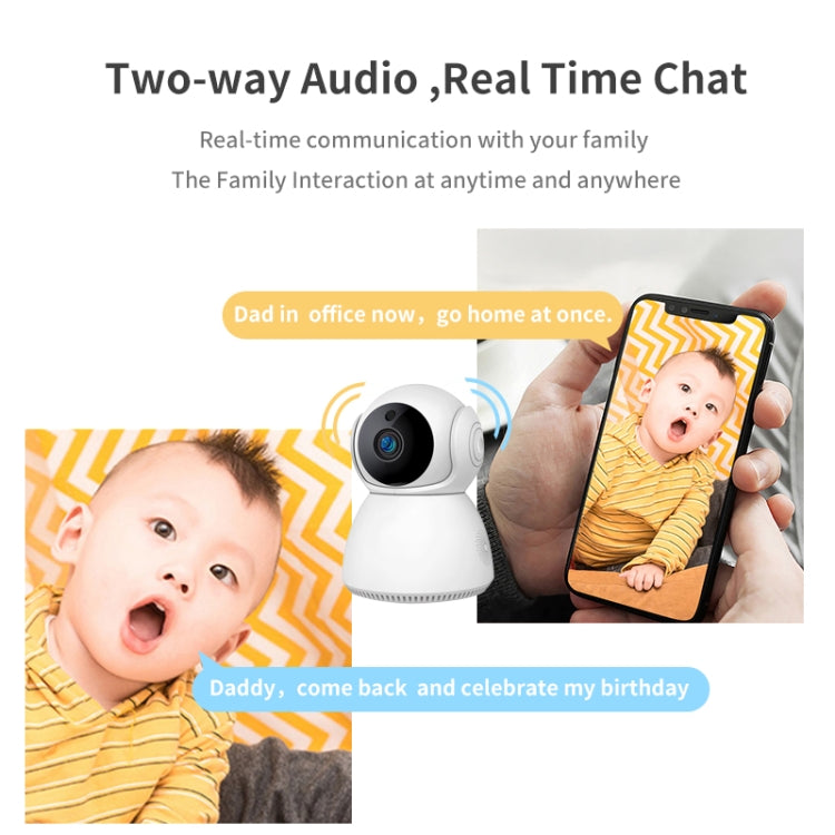 YT24 V380 3.0MP 팬틸트 IP 카메라 WiFi 스마트 보안 카메라, TF 카드 / 양방향 음성 / 모션 감지 / 야간 투시 지원, YT24 3.0MP