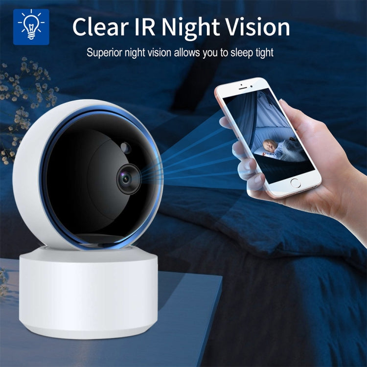 YT50-2 3.0MP 360도 회전 IP 카메라 WiFi 스마트 보안 카메라, TF 카드 지원 / 양방향 오디오 / 모션 감지 / 야간 투시, YT50-2