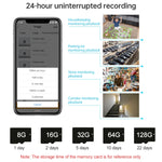 YT50-2 3.0MP 360도 회전 IP 카메라 WiFi 스마트 보안 카메라, TF 카드 지원 / 양방향 오디오 / 모션 감지 / 야간 투시, YT50-2