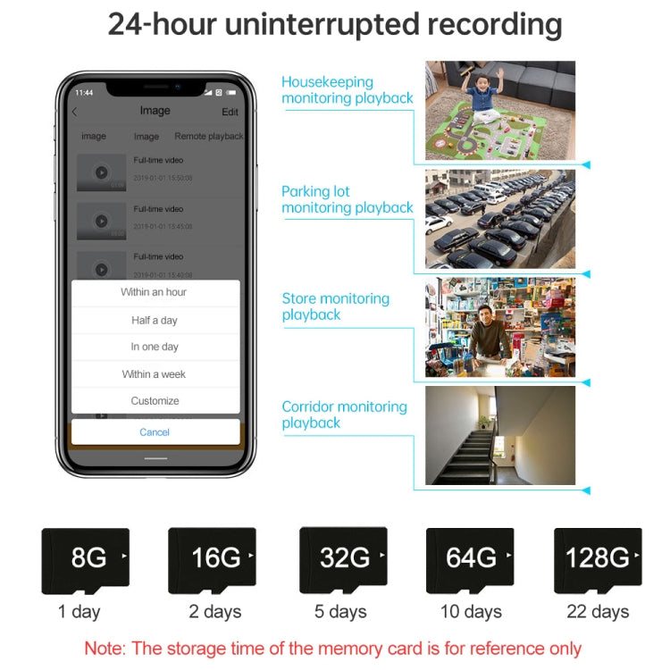 YT50-2 3.0MP 360도 회전 IP 카메라 WiFi 스마트 보안 카메라, TF 카드 지원 / 양방향 오디오 / 모션 감지 / 야간 투시, YT50-2