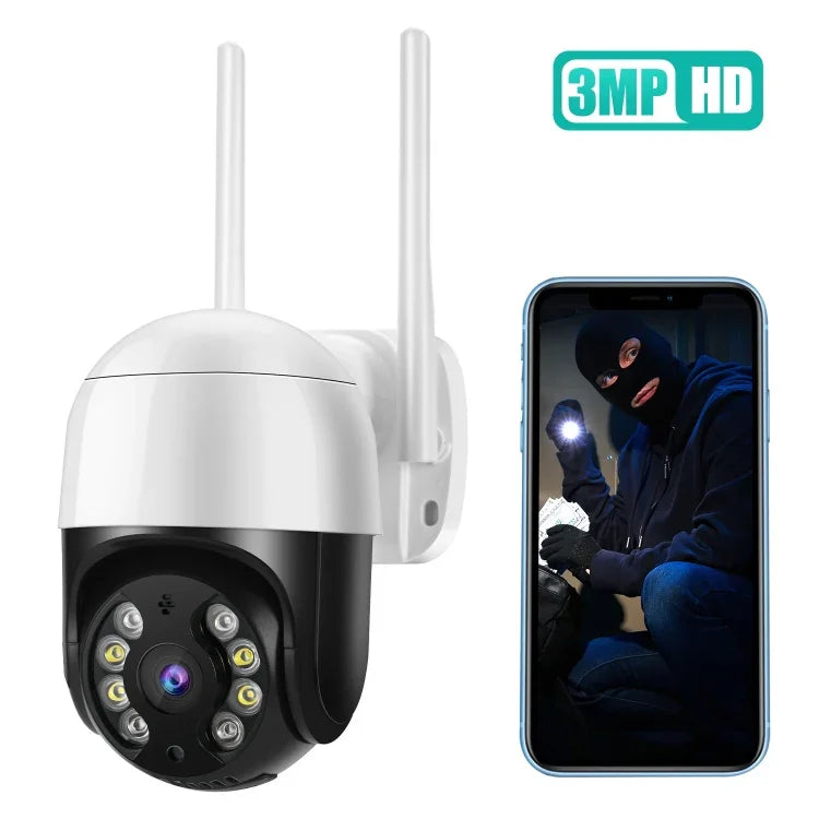 QX29 3.0MP HD WiFi IP 카메라, 야간 시야 & 모션 감지 & 양방향 오디오 & TF 카드 지원, 호주 플러그, QX29