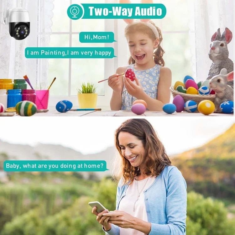 QX29 3.0MP HD WiFi IP 카메라, 야간 시야 & 모션 감지 & 양방향 오디오 & TF 카드 지원, 호주 플러그, QX29