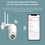 Q10 야외 휴대폰 원격 회전 무선 WiFi 10개 조명 IR 야간 투시 HD 카메라, 모션 감지 비디오 / 경보 및 녹화 지원, UK 플러그, Q10 IR 야간 투시