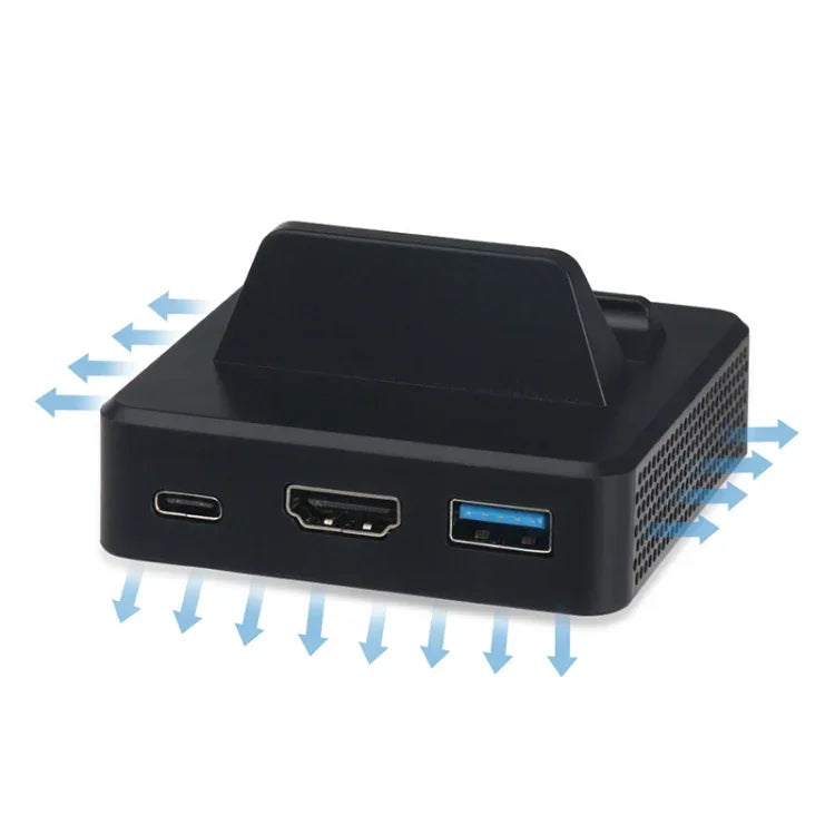 Multi-function Video Base Converter Station with Holder for Switch, Converter Station