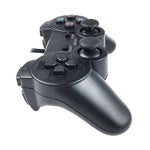 더블 진동 조이패드 유선 게임 컨트롤 핸들 for PS2