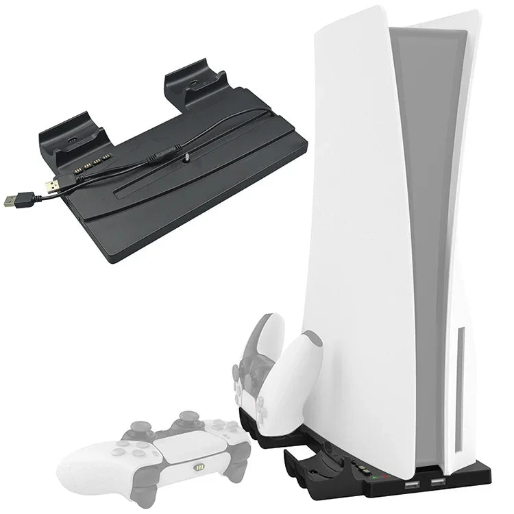 iplay HBP-269 PS5용 De / UHD 충전 스탠드 수직 베이스 홀더 핸들 충전기 포함, iPega HBP-269