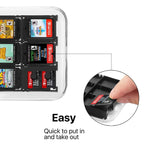 닌텐도 스위치용 12-in-1 메모리 카드 홀더 박스