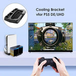 PS5 De / UHD용 KJH P5-010-2 다기능 충전 냉각 팬 베이스 및 저장 트레이 브래킷, KJH P5-010-2