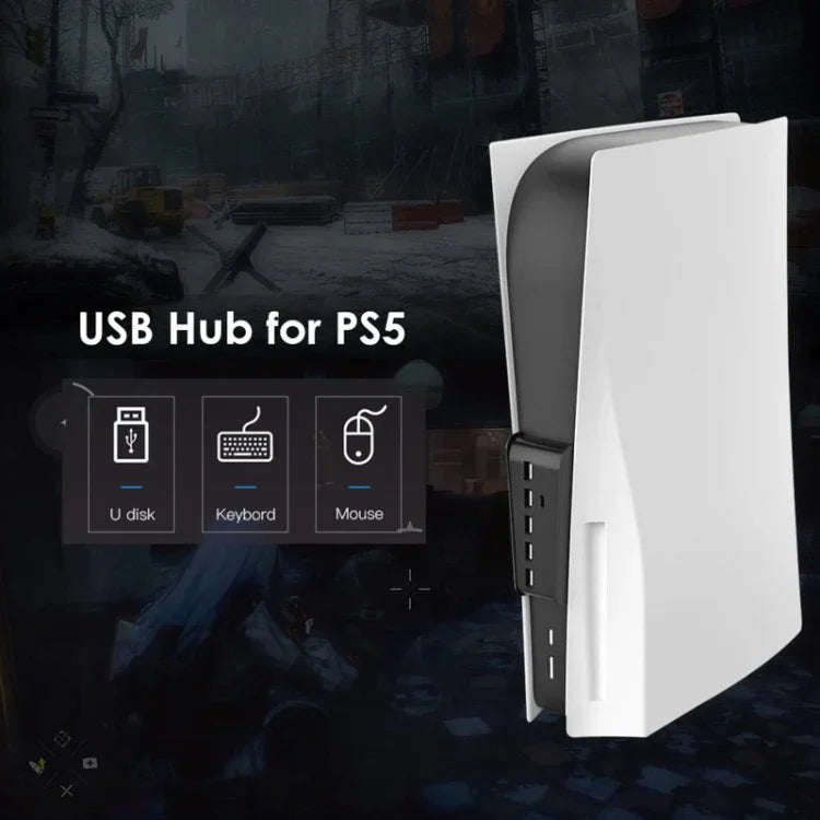 PS5용 KJH P5-008 6 in 1 USB 스플리터 확장 허브 어댑터, KJH P5-008
