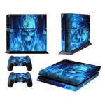 소니 PS4용 독쿠로 패턴 패션 컬러 보호 필름 스티커, 독쿠로 패턴