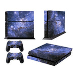 소니 PS4용 별이 빛나는 하늘 패턴 패션 컬러 보호 필름 스티커, 별이 빛나는 하늘 패턴