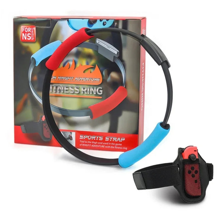 ipega HBS-179 닌텐도 스위치 체감 스포츠 게임 요가 피트니스 링 + 다리 고정 스트랩 세트