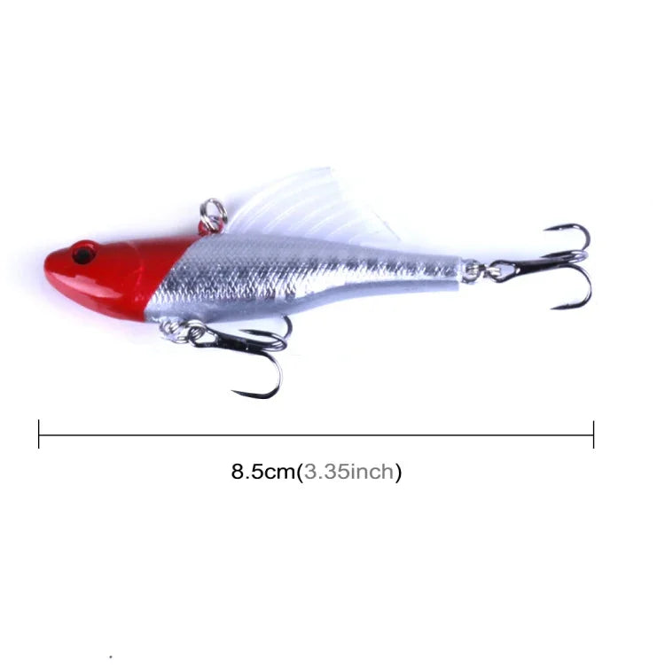 HENGJIA 빠르게 가라앉는 낚시 미끼 6.5cm/17.2g 윙 VIB 연필 미끼 키트, PE016-X