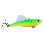 HENGJIA 빠르게 가라앉는 낚시 미끼 6.5cm/17.2g 윙 VIB 연필 미끼 키트, PE016-X