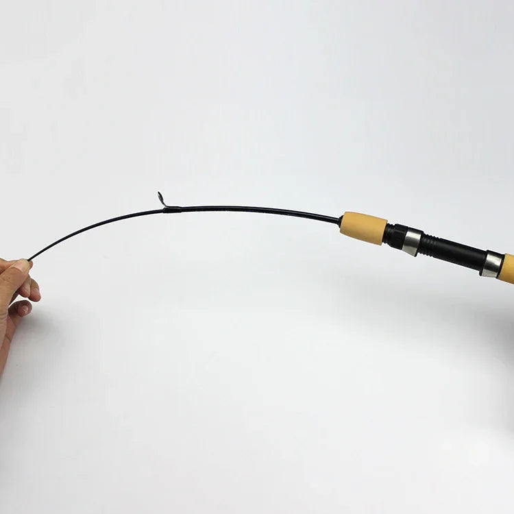 27cm 휴대용 얼음 낚싯대 새우 낚싯대 미끼 낚시 장비 부품, 연장 길이: 60cm, 27cm
