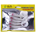 HENGJIA SO050-1 5 PCS 11cm/16g Luya Fishing Lure Fishing Gear Sea Bass Soft Fish with Hook, SO050-2, SO050-1, SO050-5, SO050-4