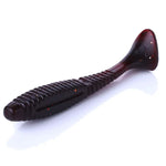 HENGJIA SO0215P 5개입 7.5cm/5.5g 스크류 테일 소프트 낚시 루어 인공 미끼, SO0215P