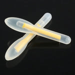 10팩 OCEAN SUN 전구형 발광 부표 야간 낚시 라이트 스틱, 가시거리: 50m, 크기: 4.5 x 37mm, 전구형, 가시거리: 50m