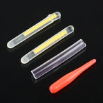 10팩 OCEAN SUN 초미세 발광 부표 야간 낚시 라이트 스틱, 가시거리: 15m, 크기: 2.2 x 20mm, 초미세, 가시거리: 15m