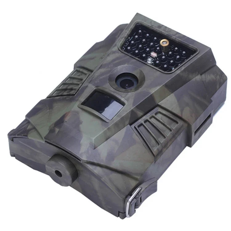 HT-001 1MP IP54 방수 IR 야간 투시 보안 사냥 트레일 카메라, Novatek96220 프로그램, 120도 광각, 100도 PIR 감지 각도, HT-001