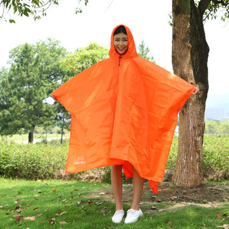 3 in 1 Aotu AT6927 다기능 야외 캠프용 라이딩 우비 피크닉 담요, 크기: 217x143cm, 217x143cm (오렌지), 217x143cm (블루)