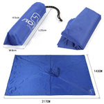 3 in 1 Aotu AT6927 다기능 야외 캠프용 라이딩 우비 피크닉 담요, 크기: 217x143cm, 217x143cm (오렌지), 217x143cm (블루)