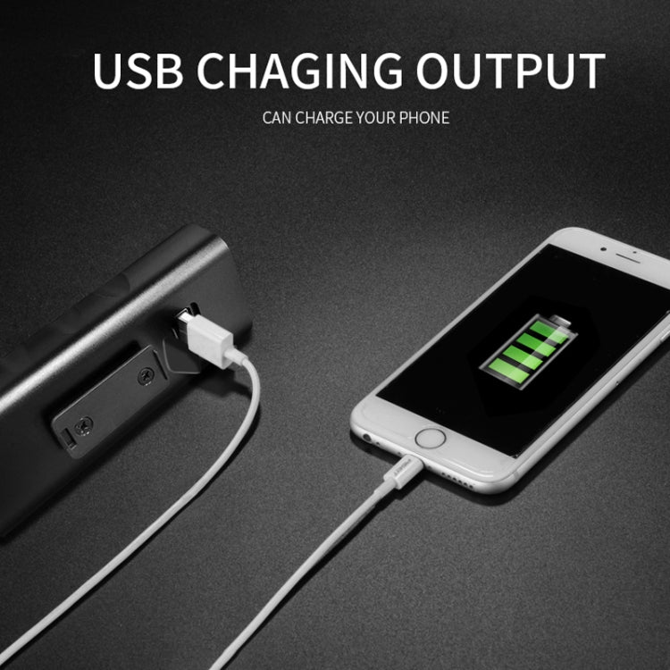BX3 USB 충전 자전거 전면 핸들바 LED 라이트 (10시간, T6+A02 램프), 10시간, T6+A02 램프