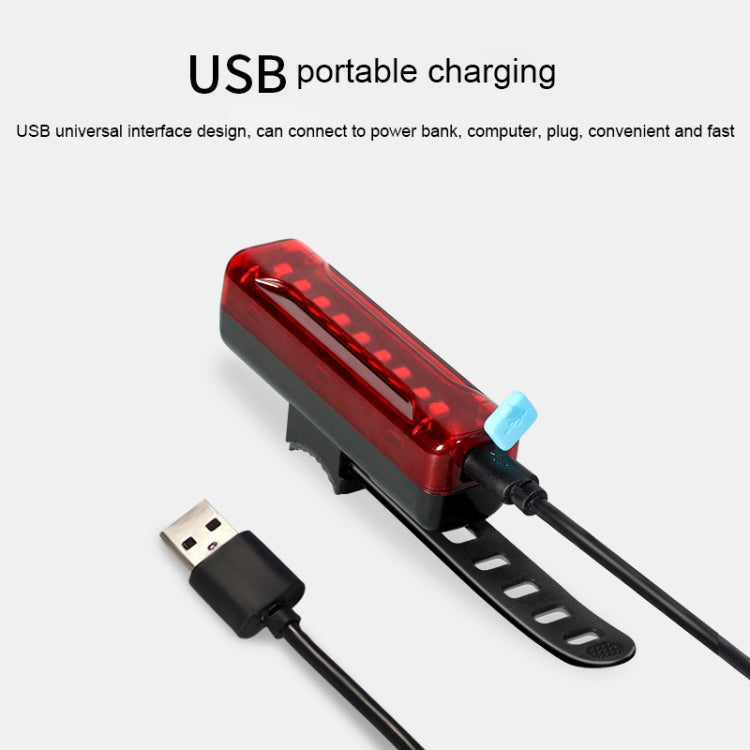 BX3 USB 충전 자전거 전면 핸들바 LED 라이트 (10시간, T6+A02 램프), 10시간, T6+A02 램프