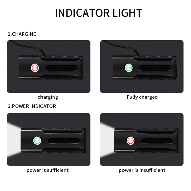 BX3 USB 충전 자전거 전면 핸들바 LED 라이트 (10시간, T6+A02 램프), 10시간, T6+A02 램프